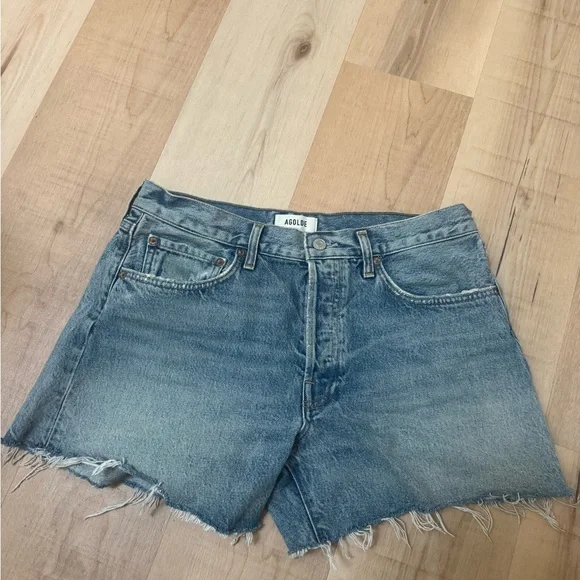 Agolde Parker Long Shorts - 29 - Picture 3 of 6